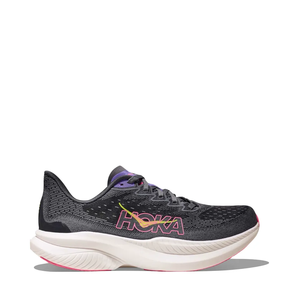 Hoka Women's Mach 6 Sneaker in Greyskies/Charcoal News
