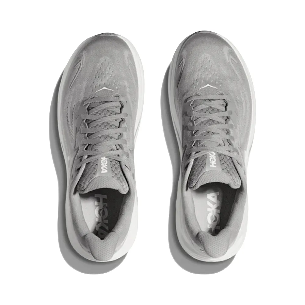 Best Rated Shoes For Walking Hoka Men's Clifton 10 Sneaker in Stellar Grey/Stardust