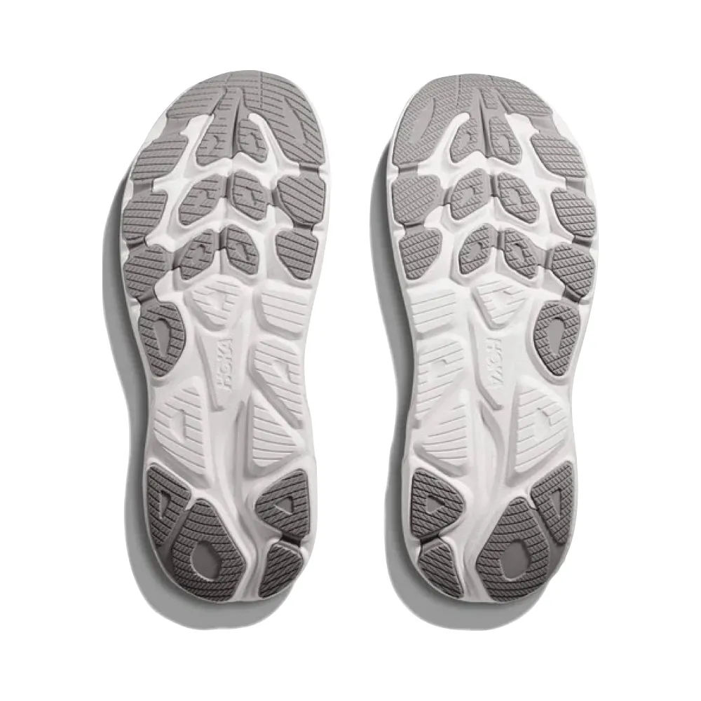 Hoka Men's Clifton 10 Sneaker in Stellar Grey/Stardust Bondi 7