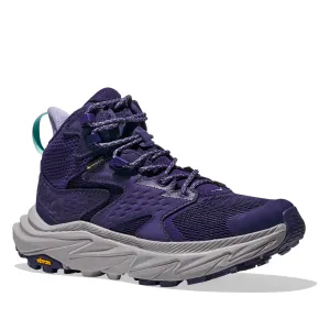 Hoka Women's Anacapa 2 Mid GORE-TEX Waterproof - Night Sky/Opal Laces For