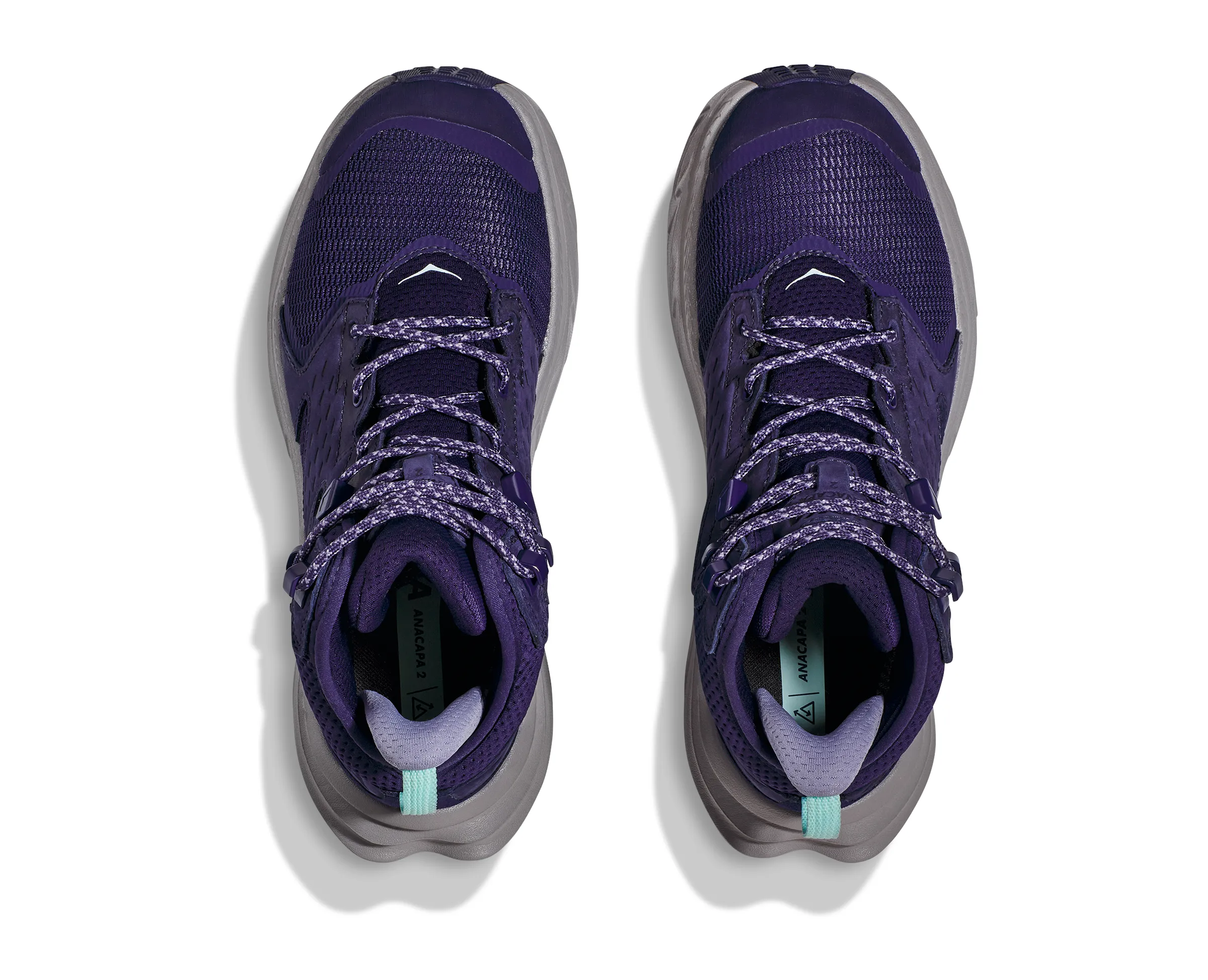 Wash Shoes In Washing Machine Hoka Women's Anacapa 2 Mid GORE-TEX Waterproof - Night Sky/Opal