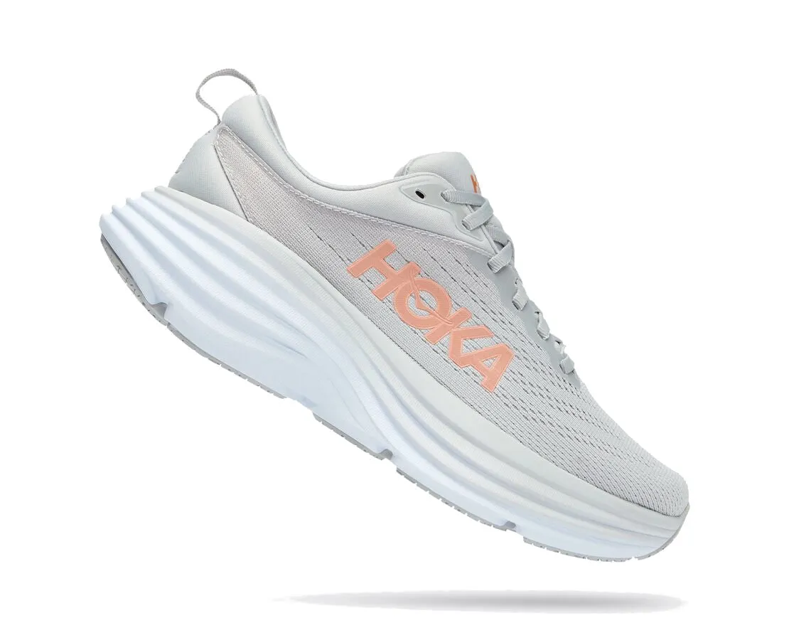 Discount For Shoes HOKA Women's Bondi 8 - Harbor Mist/Lunar Rock