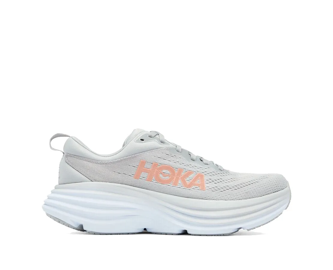 HOKA Women's Bondi 8 - Harbor Mist/Lunar Rock Clifton Edge