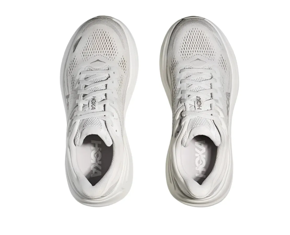 HOKA Women's Bondi 9 Everyday Running Shoe - Stardust/Sliver Price Of Shoes In The Philippines