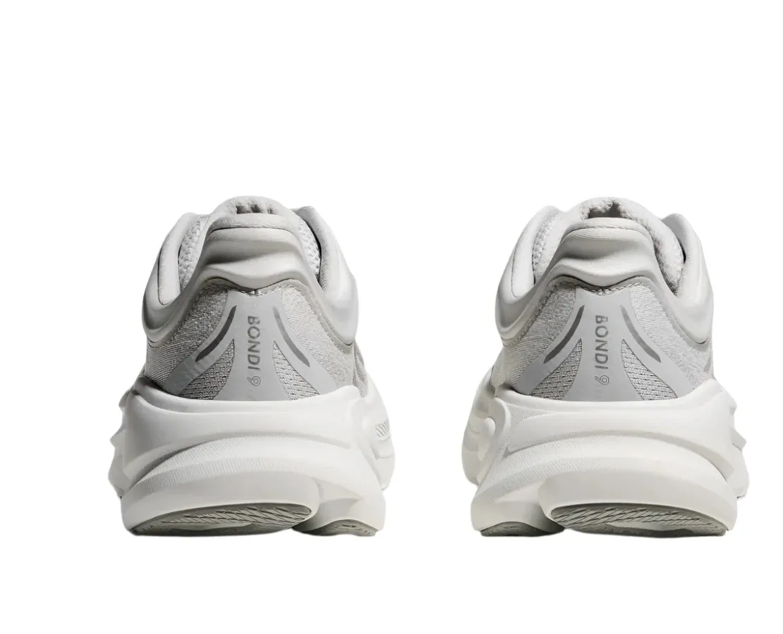 Shoes For Working On Concrete HOKA Women's Bondi 9 Everyday Running Shoe - Stardust/Sliver