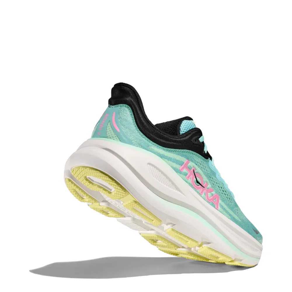 Average Cost Of Shoes Hoka Women's Bondi 9 Sneaker in Blue Spark/Mint Fluorite