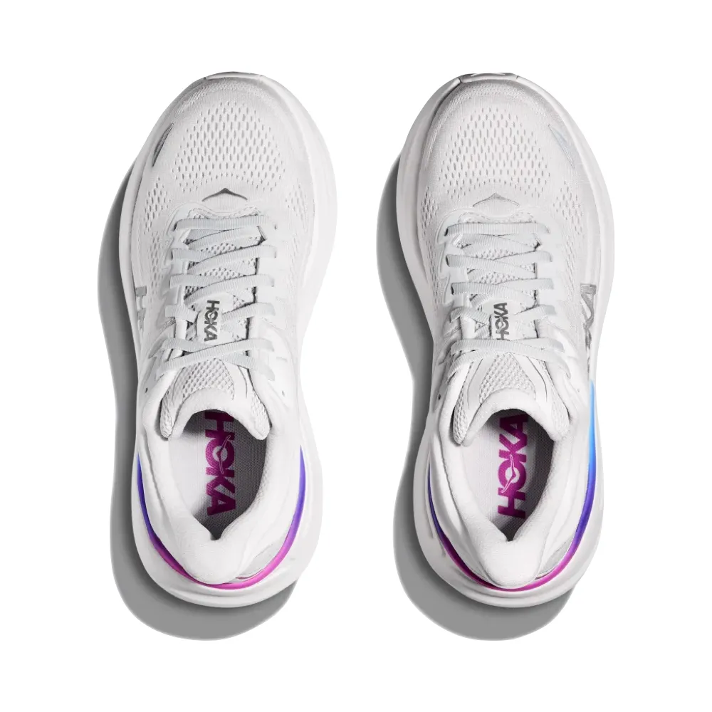 Shoes In Us Hoka Women's Bondi 9 Sneaker in Cosmic Grey/White