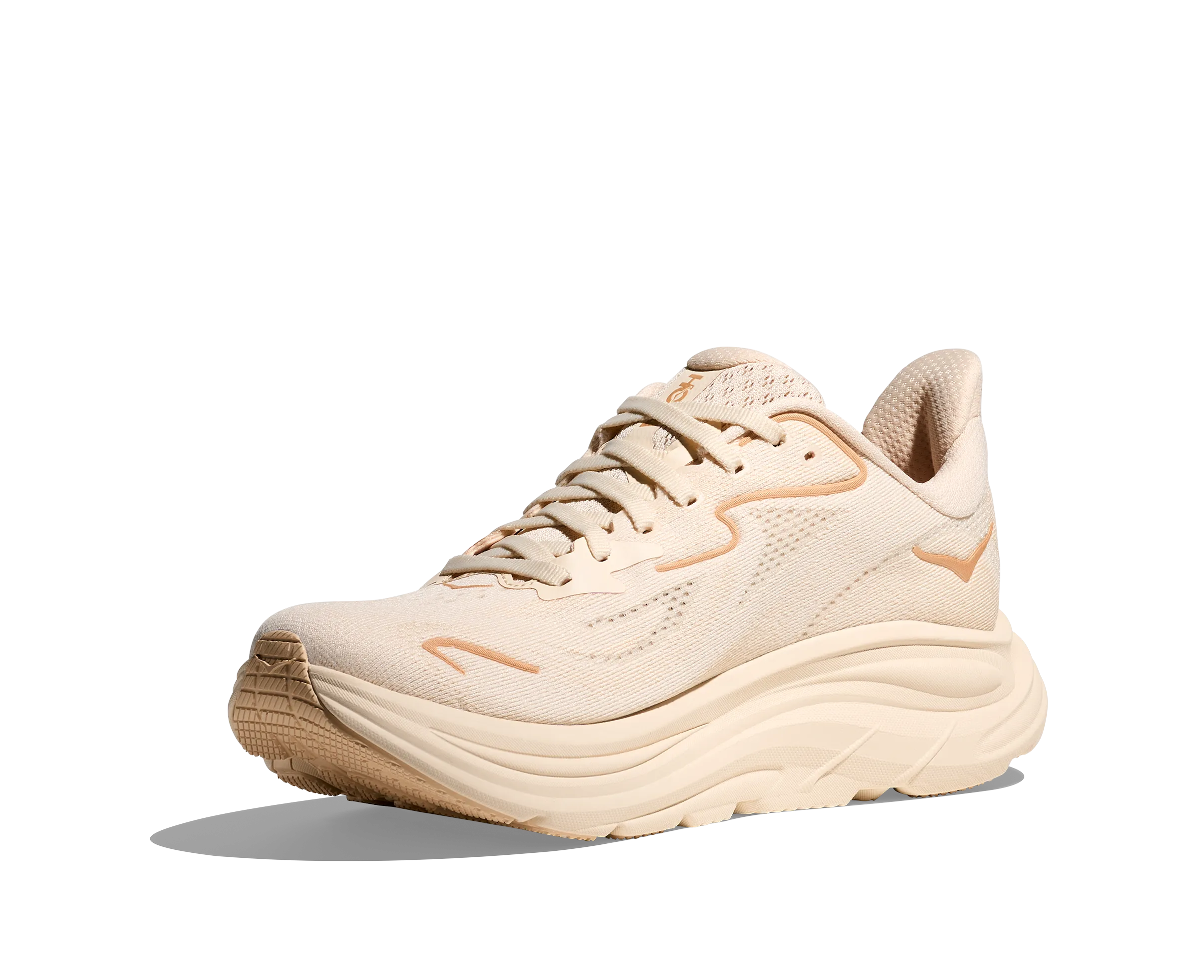 Shoes Bangalore HOKA Women's Clifton 10 Cushioned Running Shoe - Vanilla/Birch