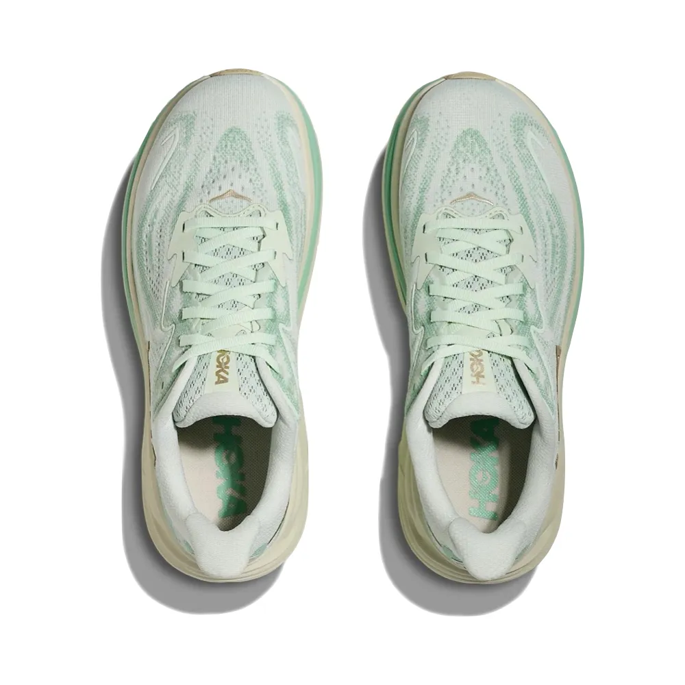 Hoka Women's Clifton 10 Sneaker in Seaglass/Jadeite Shoes Cosmic Pearl