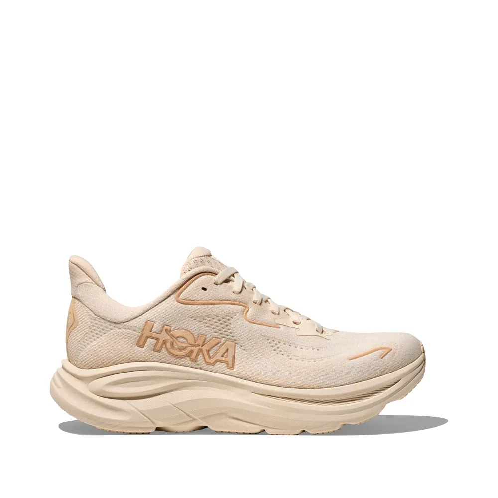 Palm Springs Hoka Women's Clifton 10 Sneaker in Vanilla/Birch