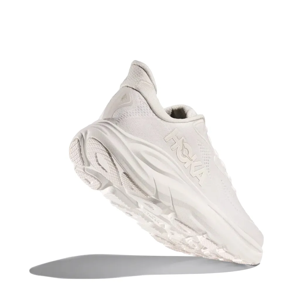 Hoka Women's Clifton 10 Sneaker in White/White Celebrities Wearing Shoes
