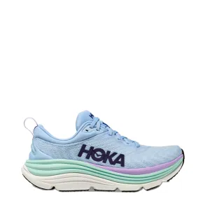 Bondi 8 Review Hoka Women's Gaviota 5 Running Sneaker in Airy Blue/Sunlit Ocean