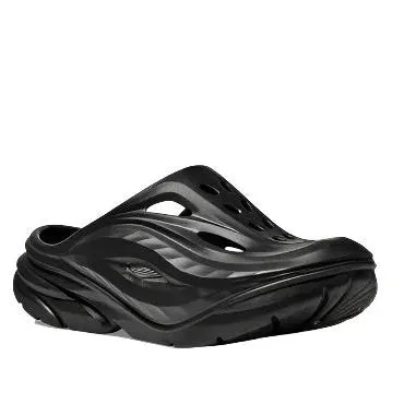 HOKA Women's Ora Recovery Mule - Black/Black Portland Or