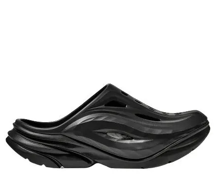 HOKA Women's Ora Recovery Mule - Black/Black Baton Rouge