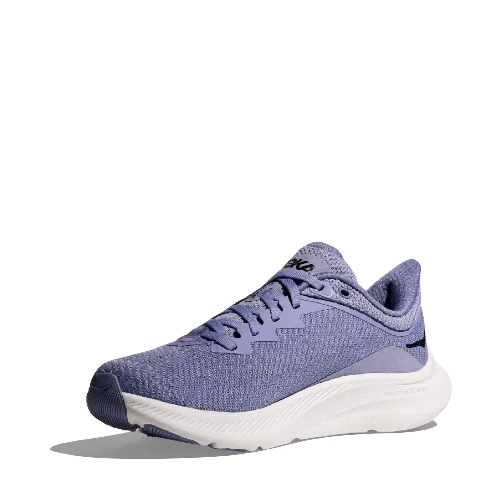 Hoka Women's Solimar Training Sneaker in Wild Indigo/White Shoes At Dicks