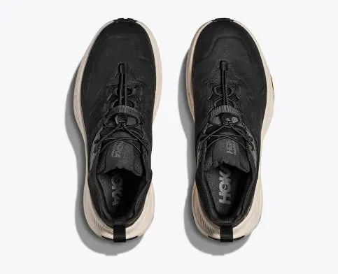 HOKA Women's Transport Chukka GORE-TEX Waterproof Sneaker - Black/Alabaster Md