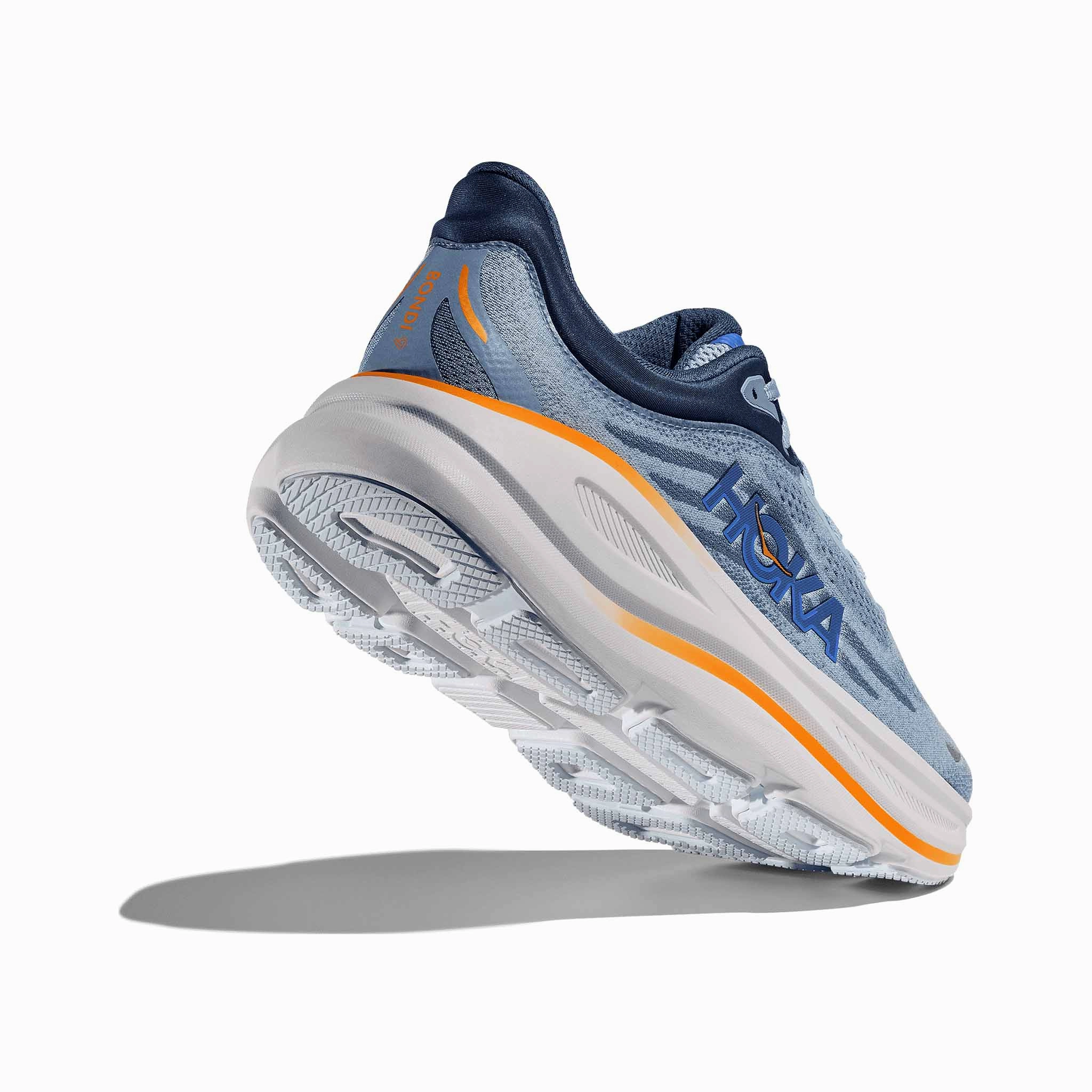 HOKA | Men's Bondi 9 Running Shoes - Drizzle/Downpour Shoes Sale