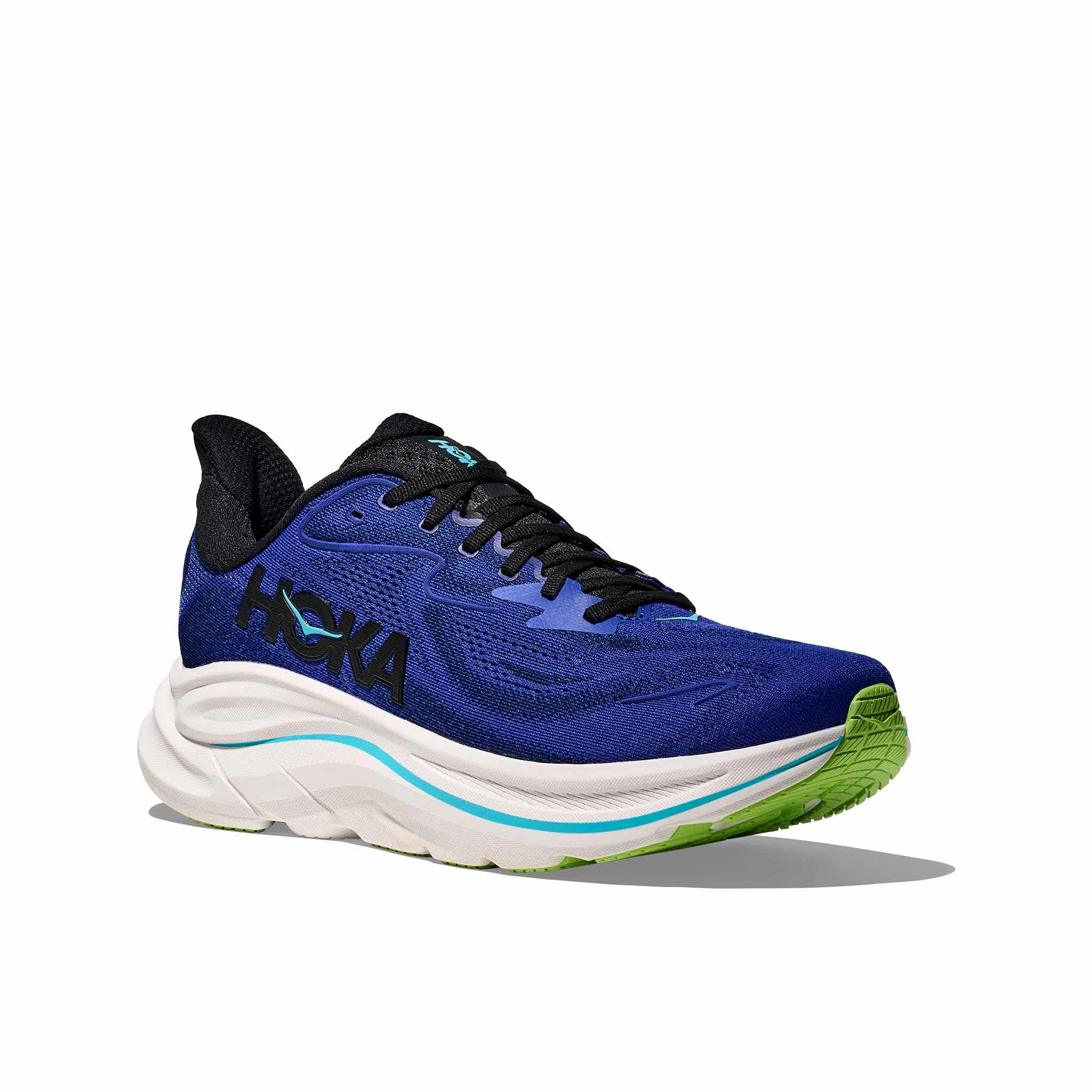 HOKA | Men's Clifton 10 Running Shoes - Night Sky/Midnight Blue Peroneal Tendonitis