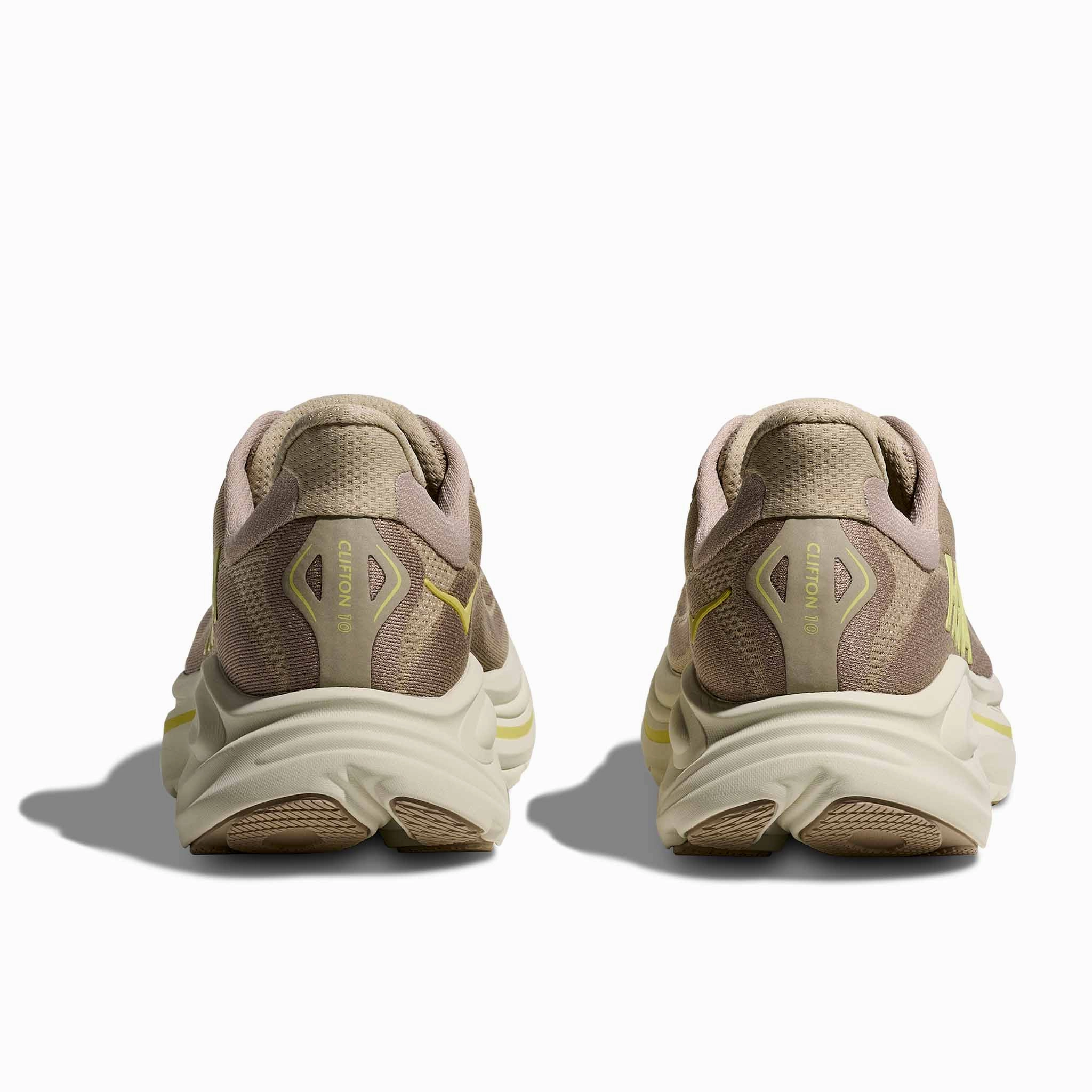 Difference Between The HOKA | Men's Clifton 10 Running Shoes - Raw Linen/Stone