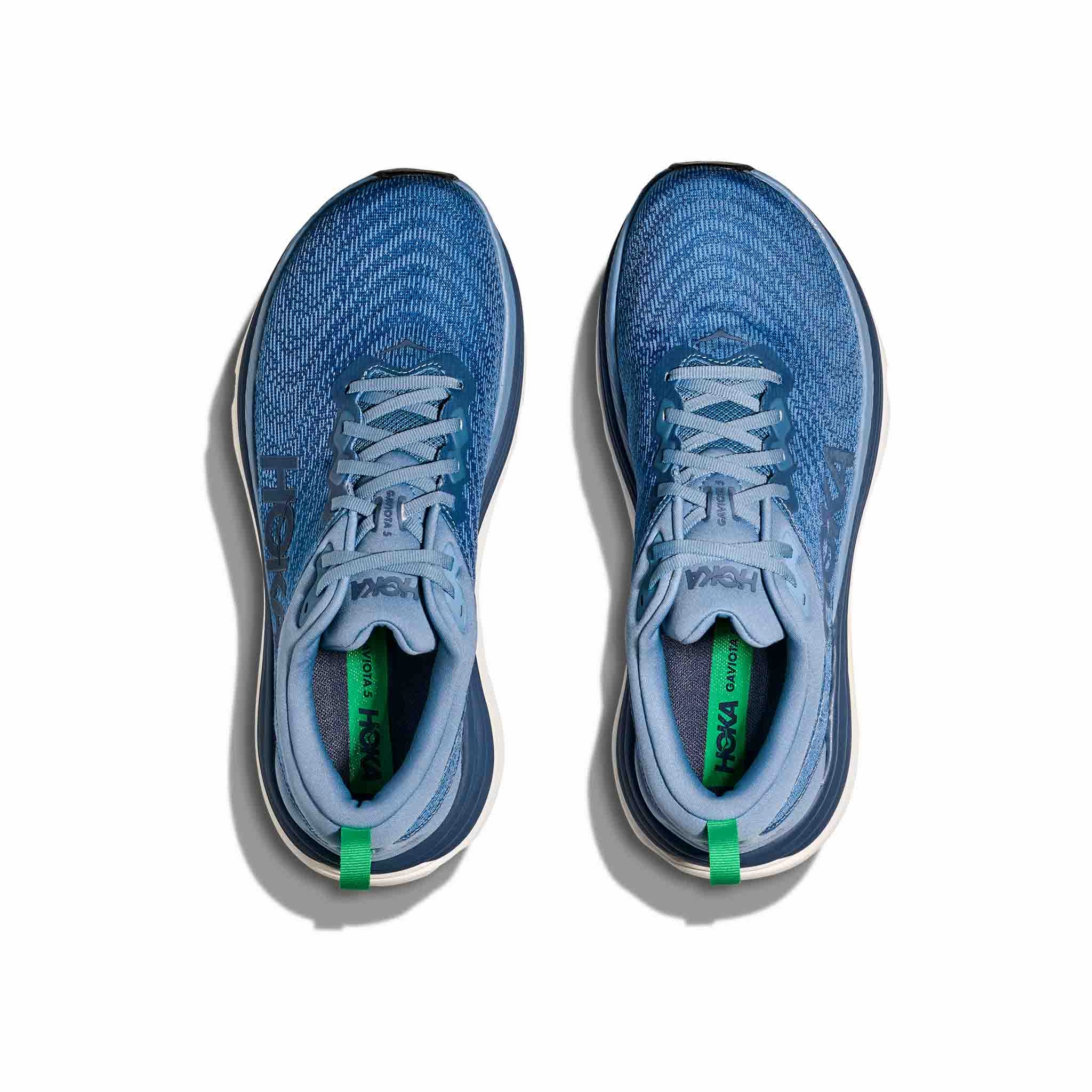 HOKA | Men's Gaviota 5 Running Shoes - Downpour/Thunder Cloud Running And Walking