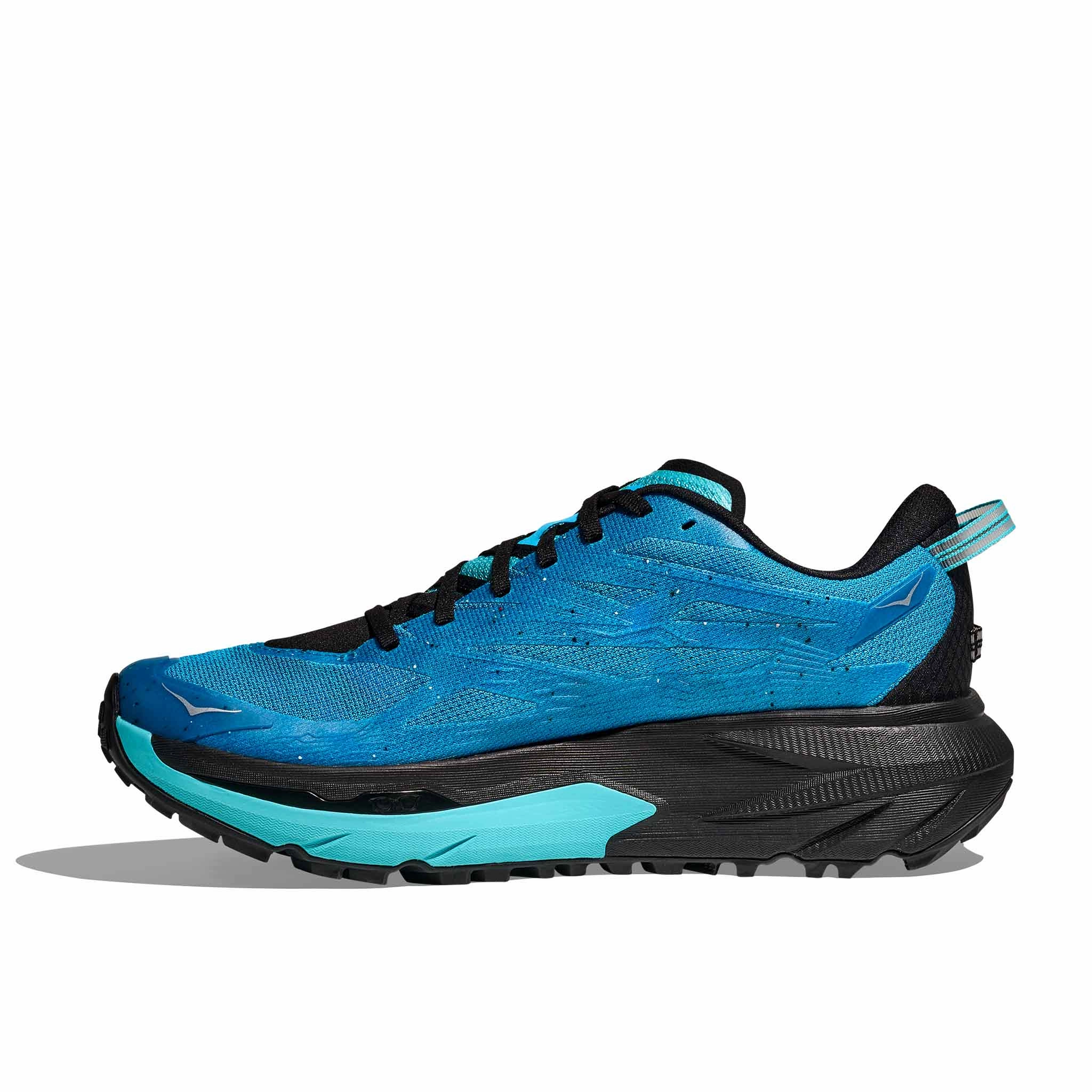 HOKA | Men's Mafate 5 Running Shoes - Skyward Blue/Black Midland Tx