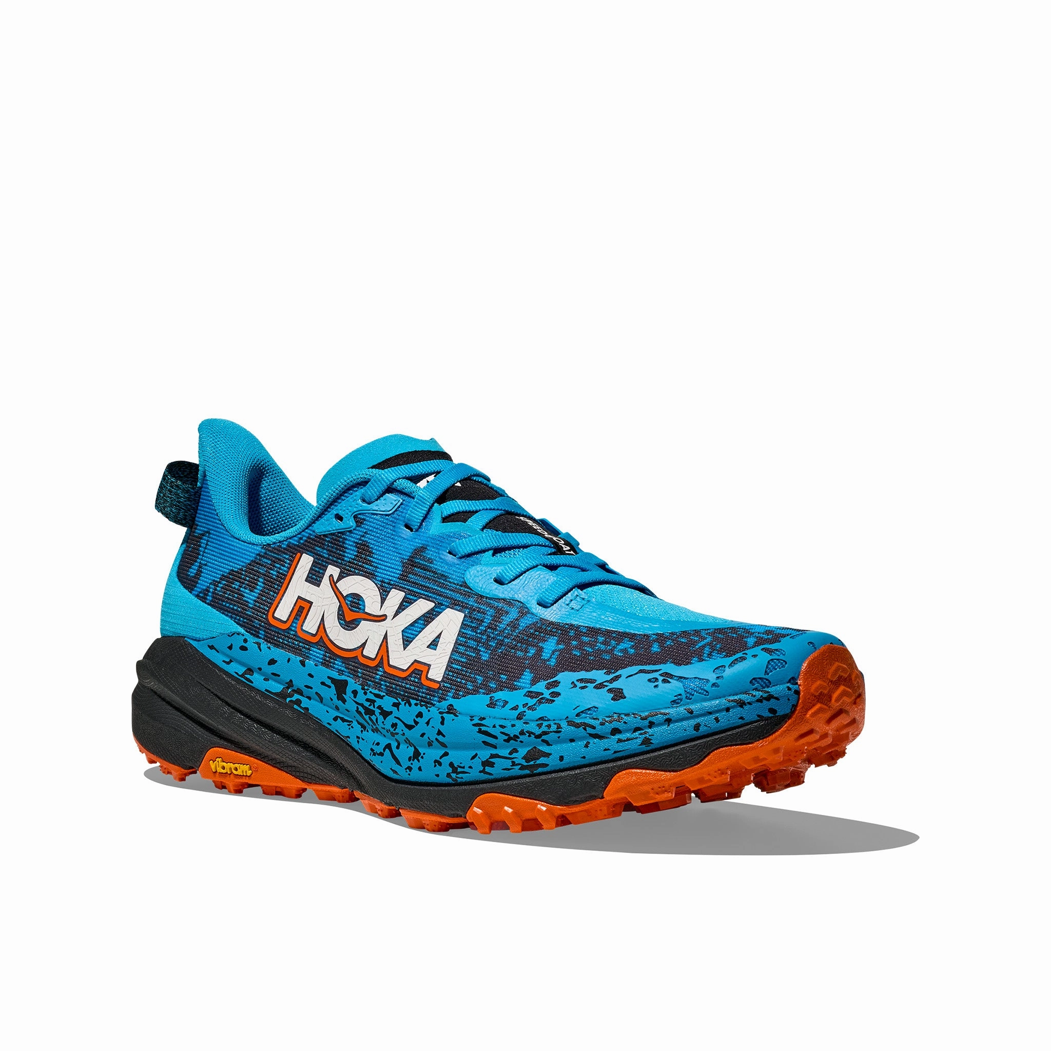 Shoes Near Me Deals HOKA | Men's Speedgoat 6 Running Shoes - Skyward Blue/Black