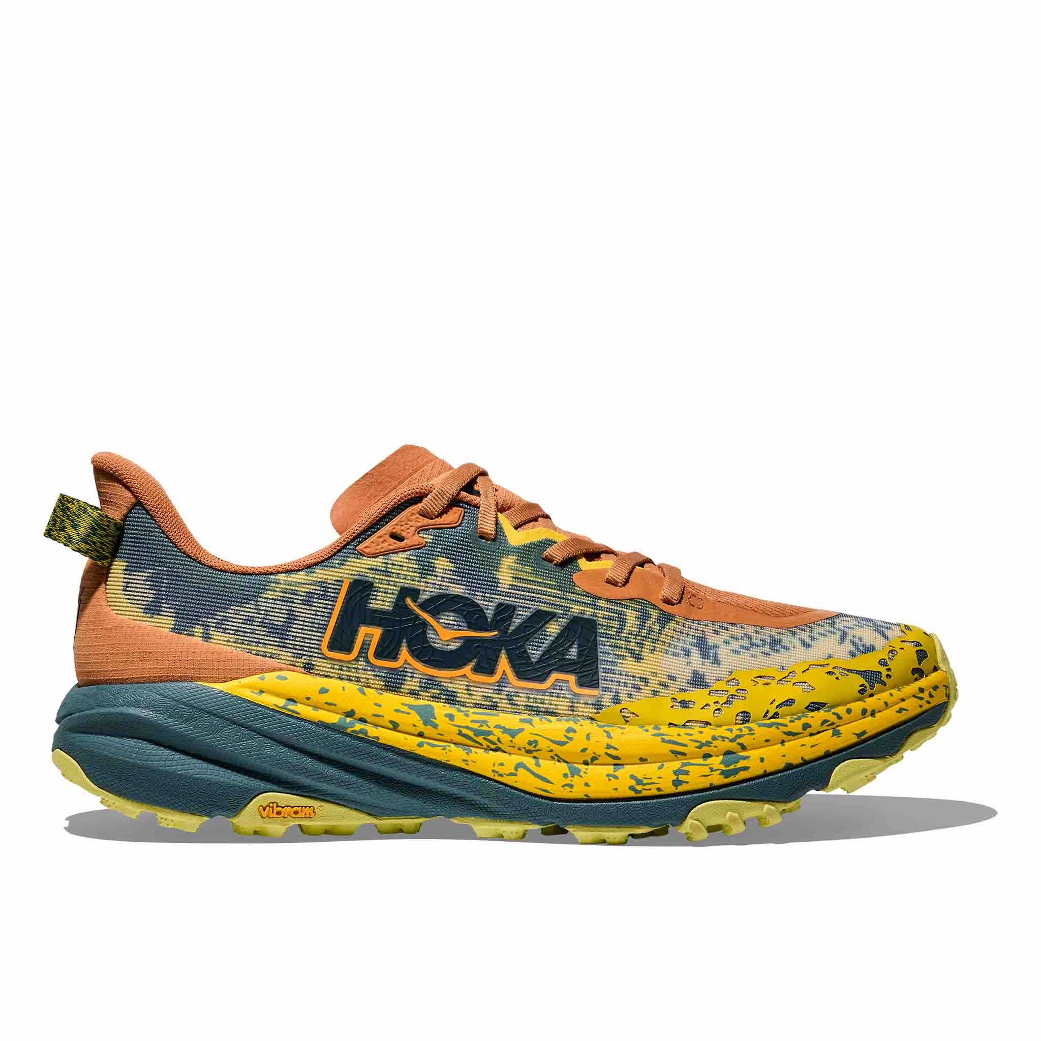 HOKA | Men's Speedgoat 6 Running Shoes - Terra Cotta/Mountain Fog Shoes One One