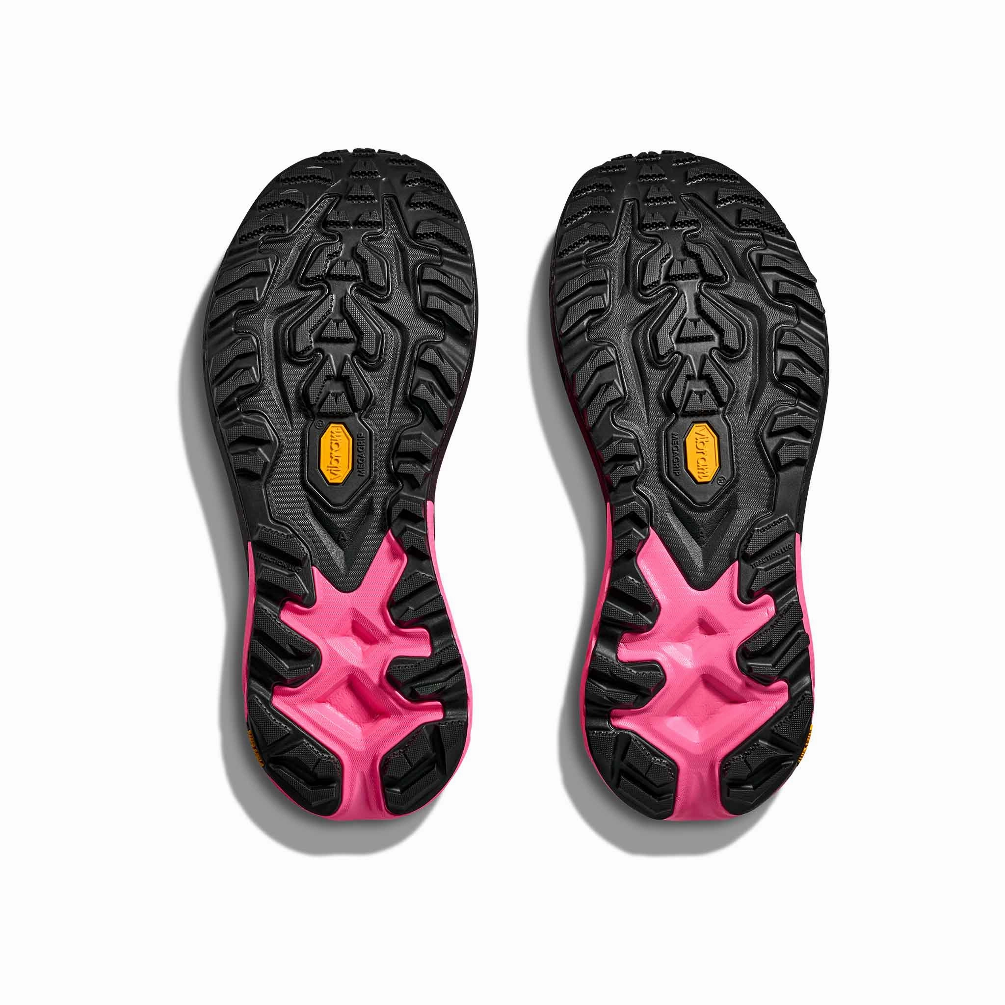 Official Site HOKA | Women's Mafate 5 Running Shoes - Neon Rose/Black