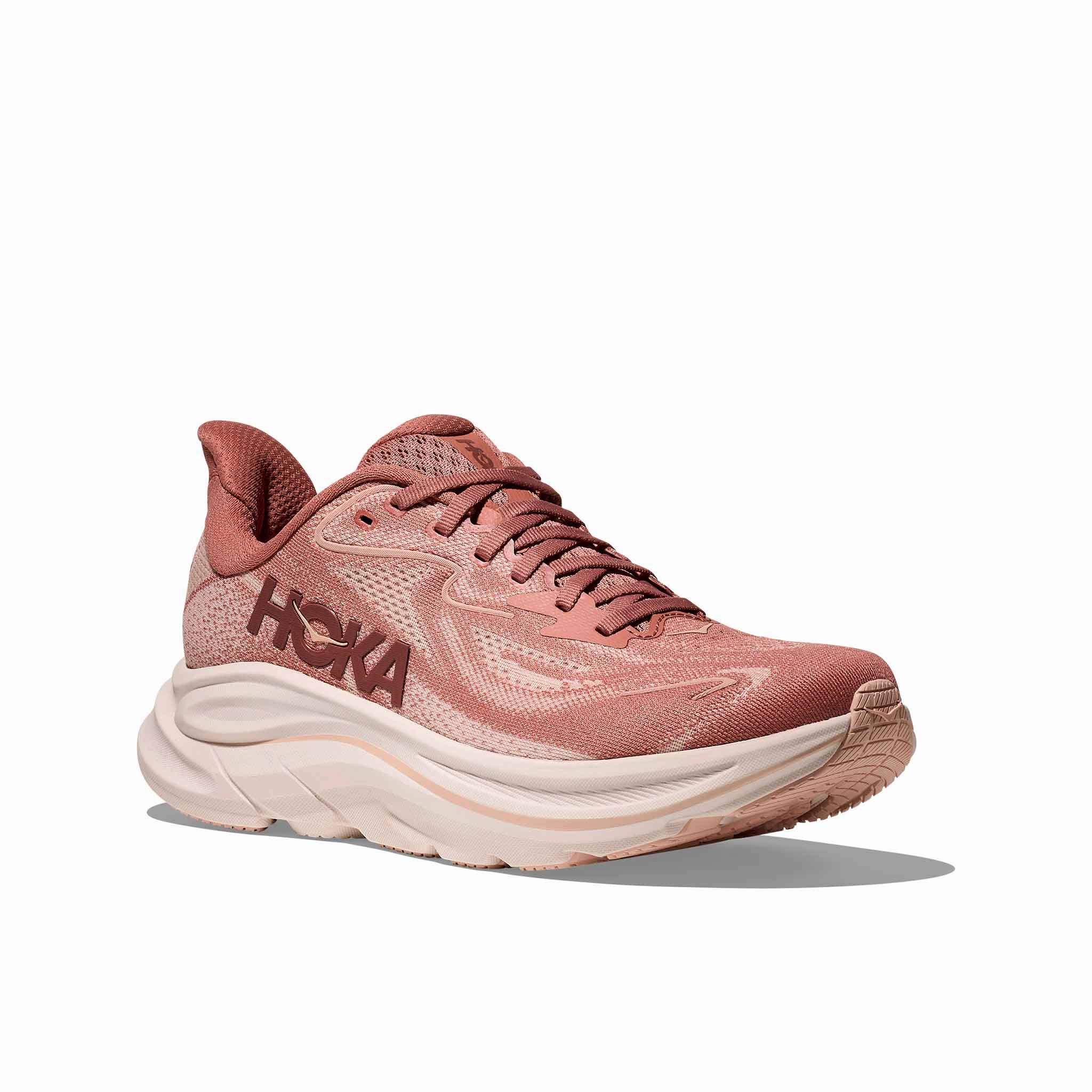HOKA | Women's Clifton 10 Running Shoes - Blush/Rose Latte India Price
