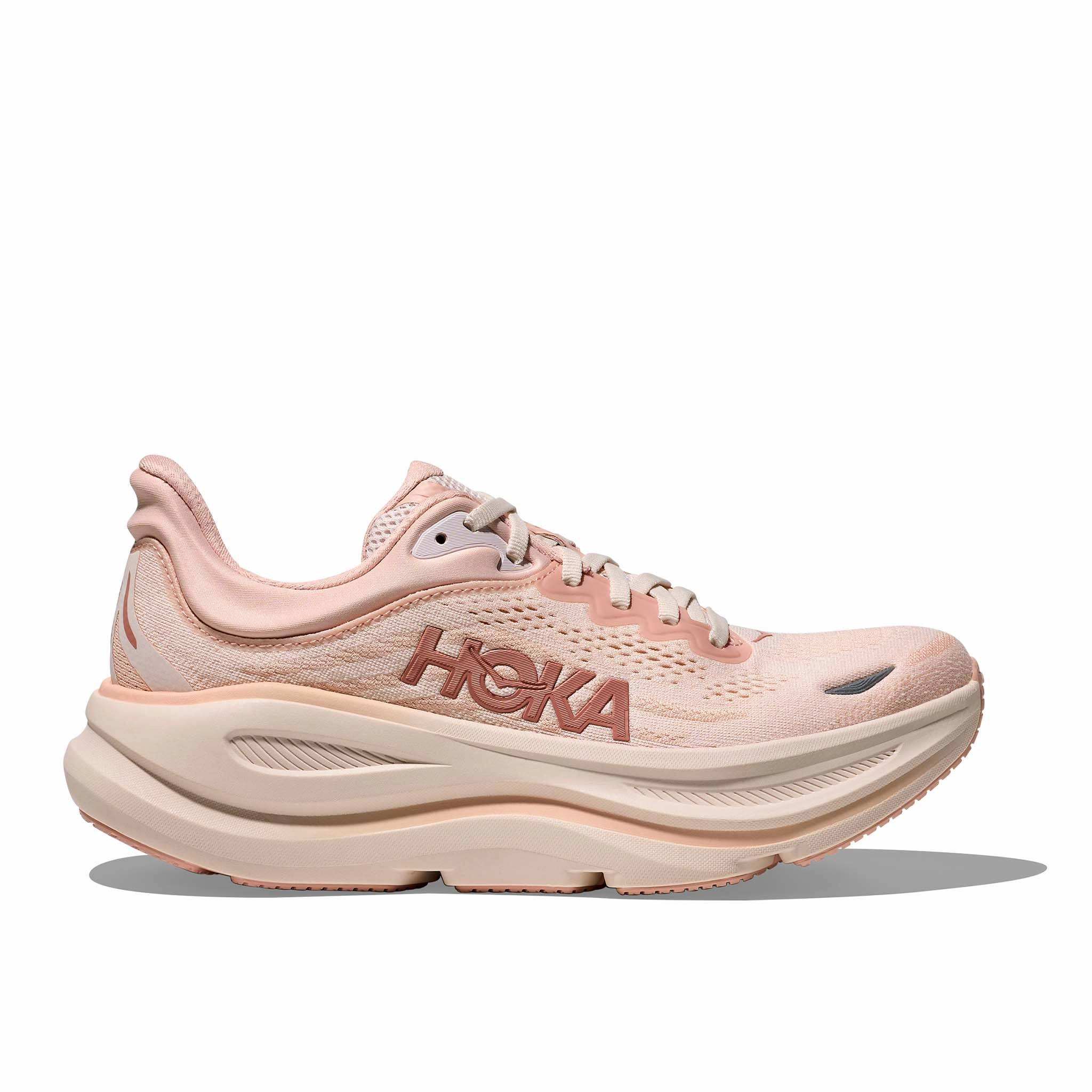HOKA | Women's Bondi 9 Running Shoes - Rose Latte/Rose Cream Shoes In Sale