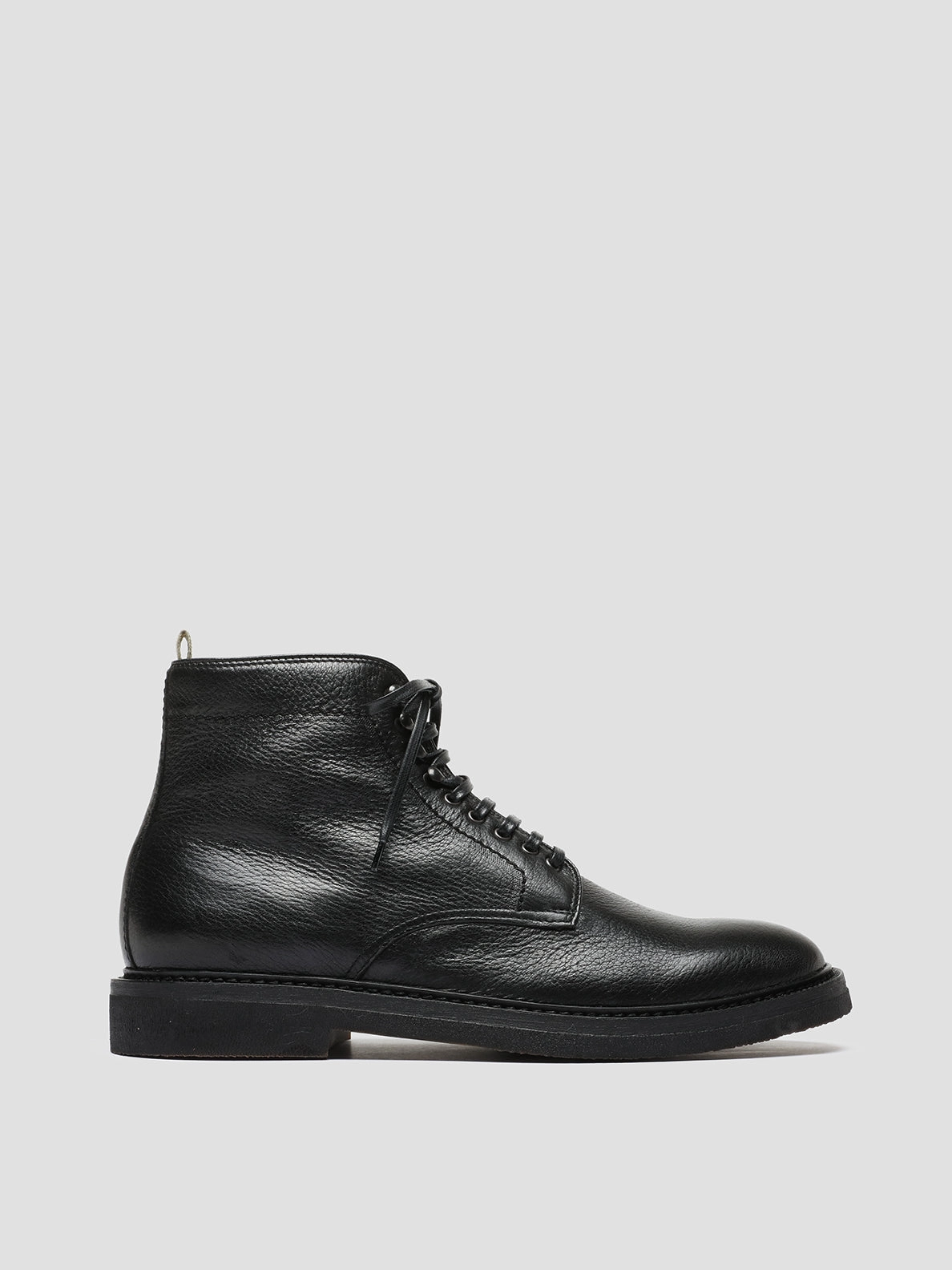 Balenciaga Venom Boots HOPKINS FLEXI 203 - Black Leather Lace-up Boots