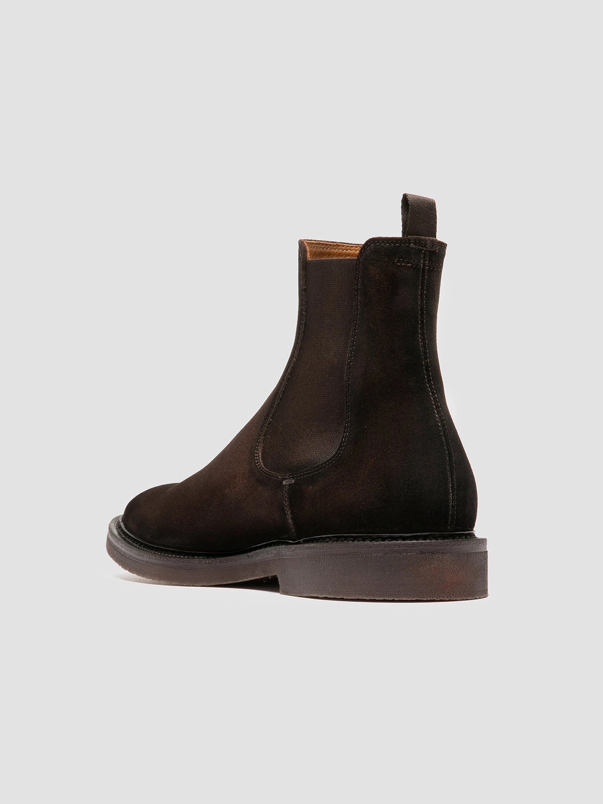 Taupe Boots HOPKINS FLEXI 204 - Brown Suede Pull On Boots