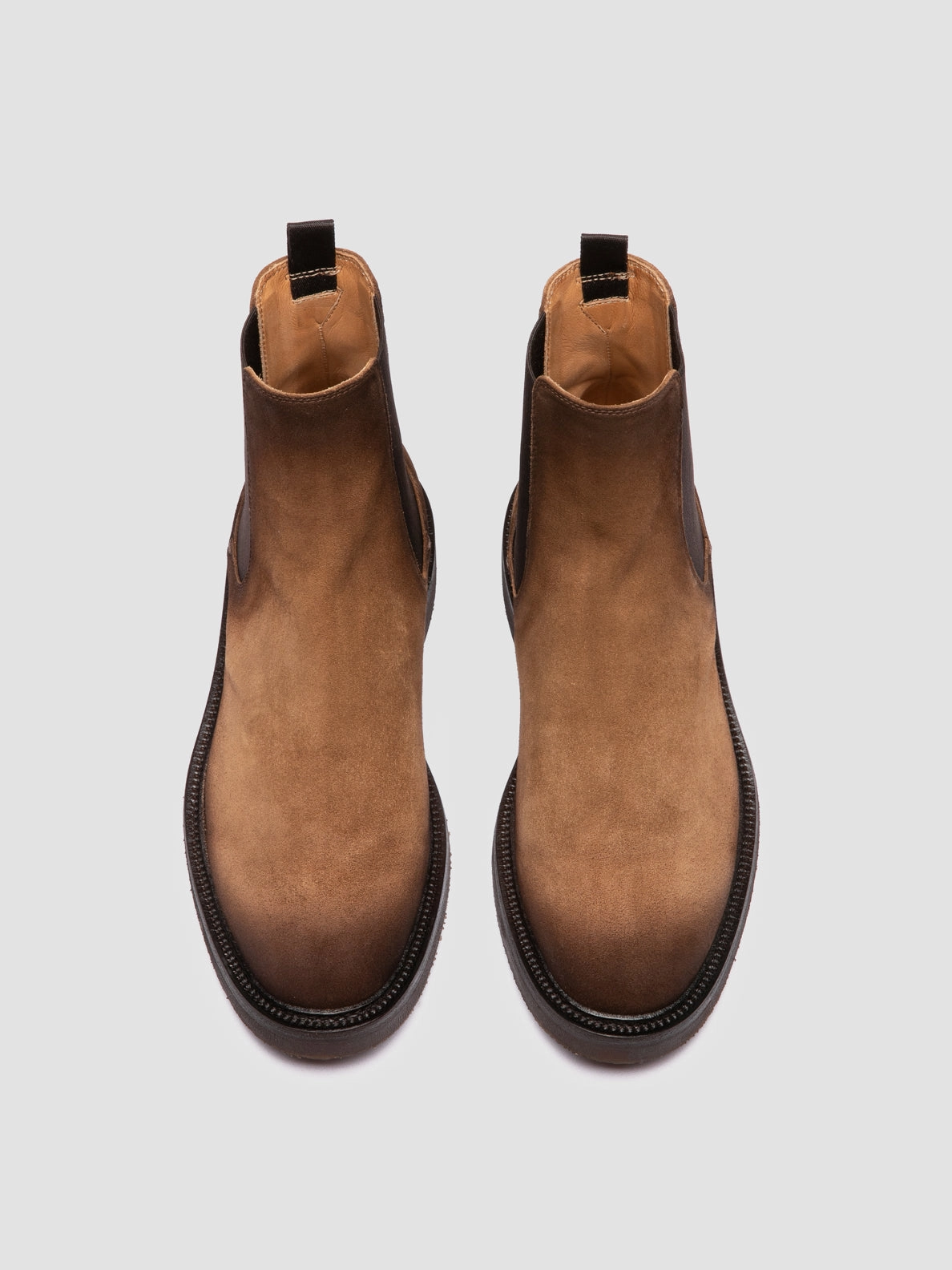 HOPKINS FLEXI 204 - Brown Suede Pull On Boots Puss In Boots Costume