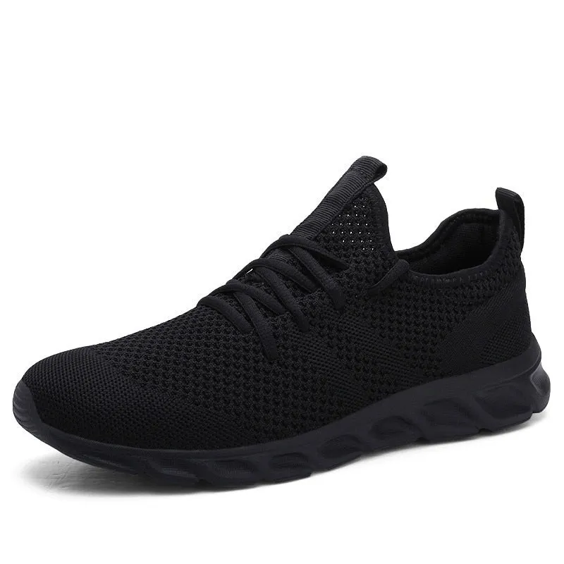 Hot Sale Light Running Shoes Comfortable Casual Men's Sneaker Breathable Non-slip Wear-resistant Outdoor Walking Men Sport Shoes Cross Training Shoes Or Running Shoes