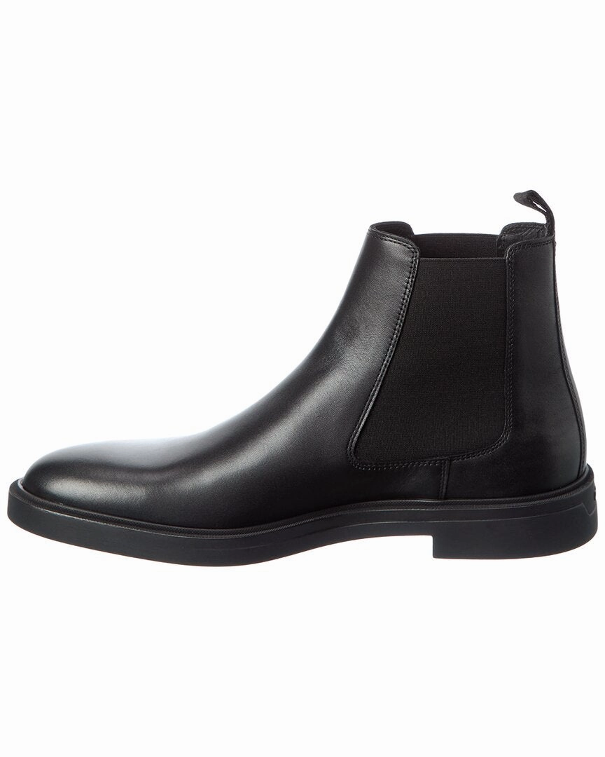 Tan Work Boots Hugo Boss Calev Leather Boot