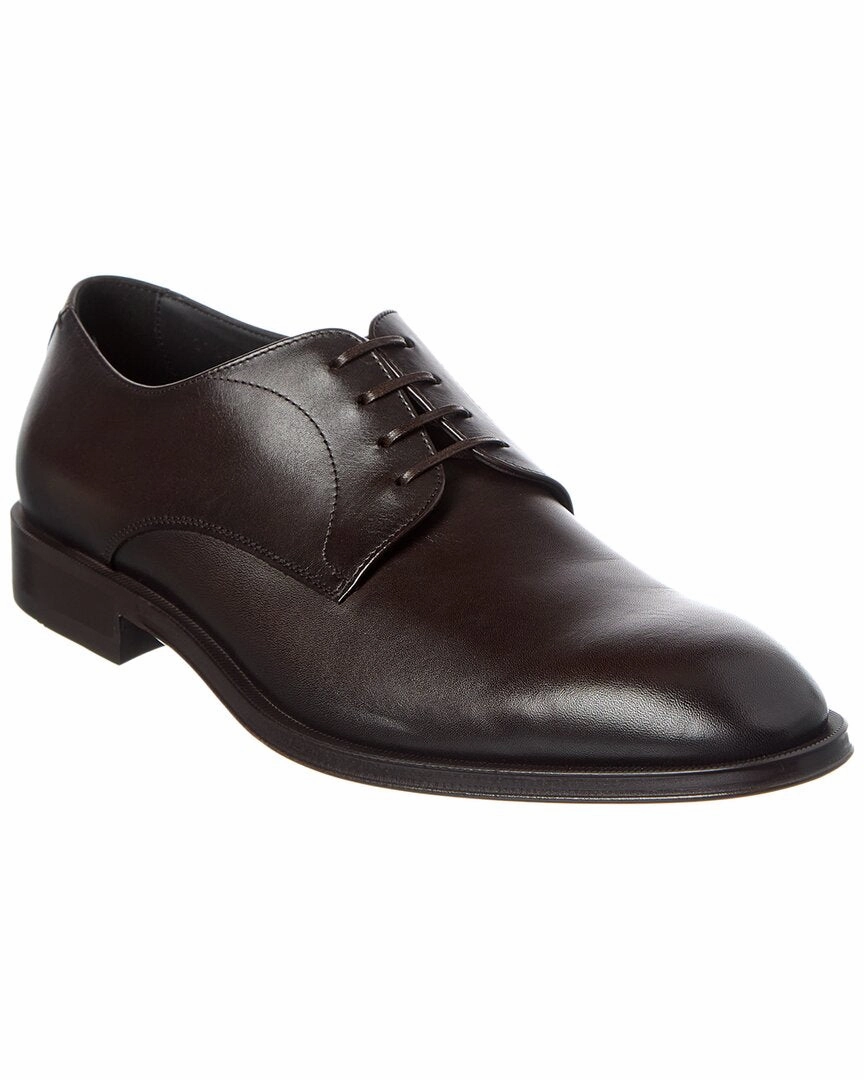 Faux Suede Oxfords Hugo Boss Derrek Leather Derby