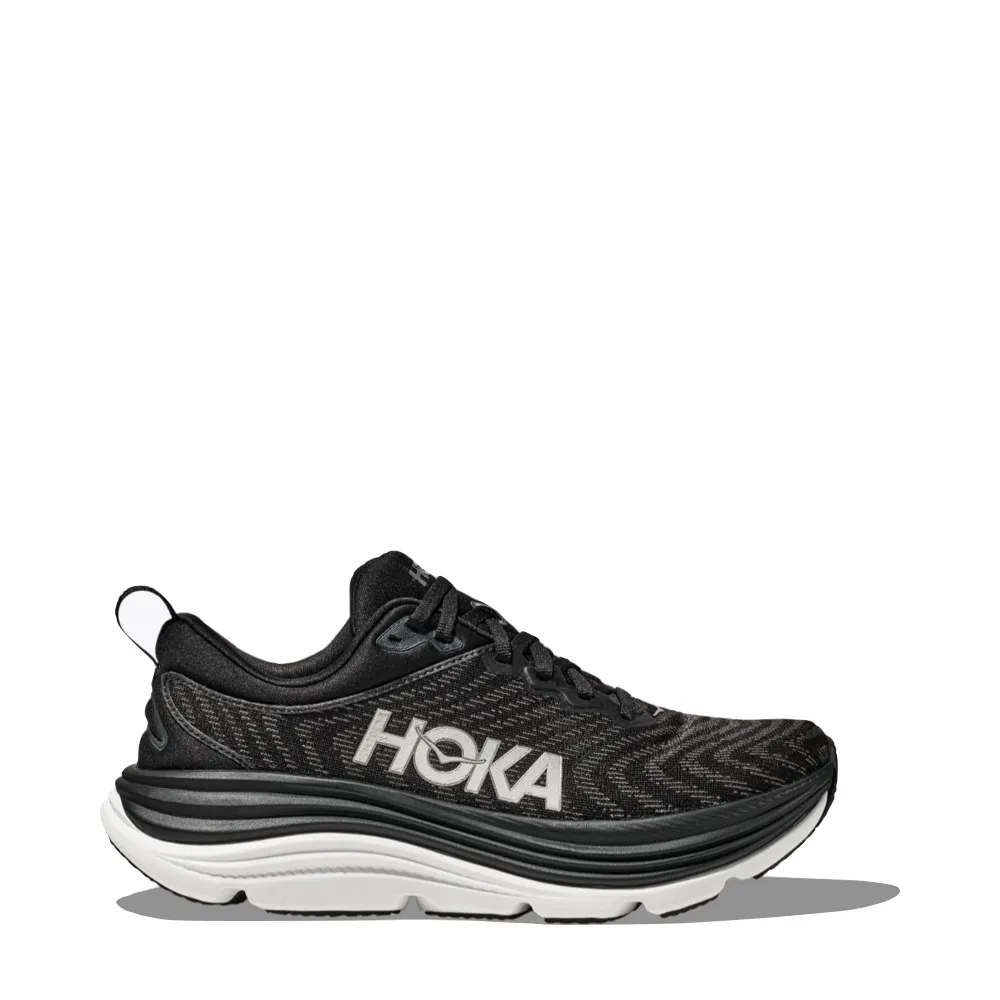 Hoka Men's Gaviota 5 Sneaker in Black/White Cheapest Shoes