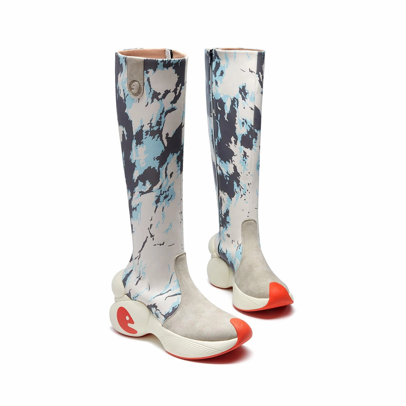 Dress With Leggings And Boots Mottled Marks Bilbao A5 Women