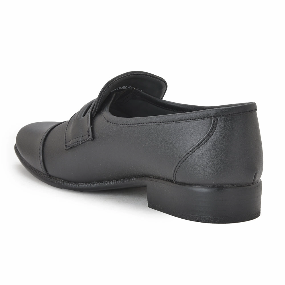 Fortune (Black) Penny Loafer Shoes For Men By Liberty Slip-on Loafers