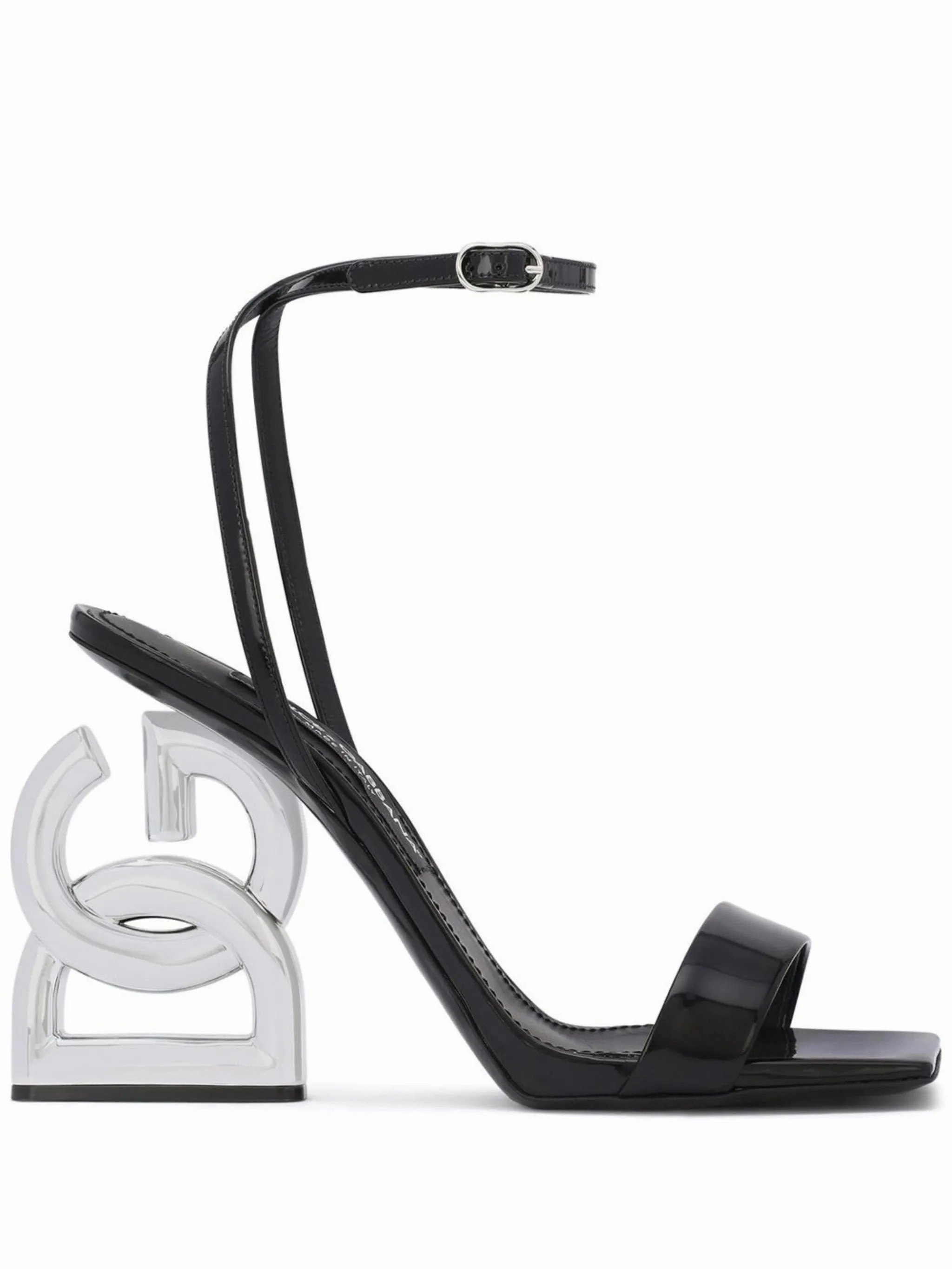 Water Friendly Sandals 3.5 105mm patent leather sandals