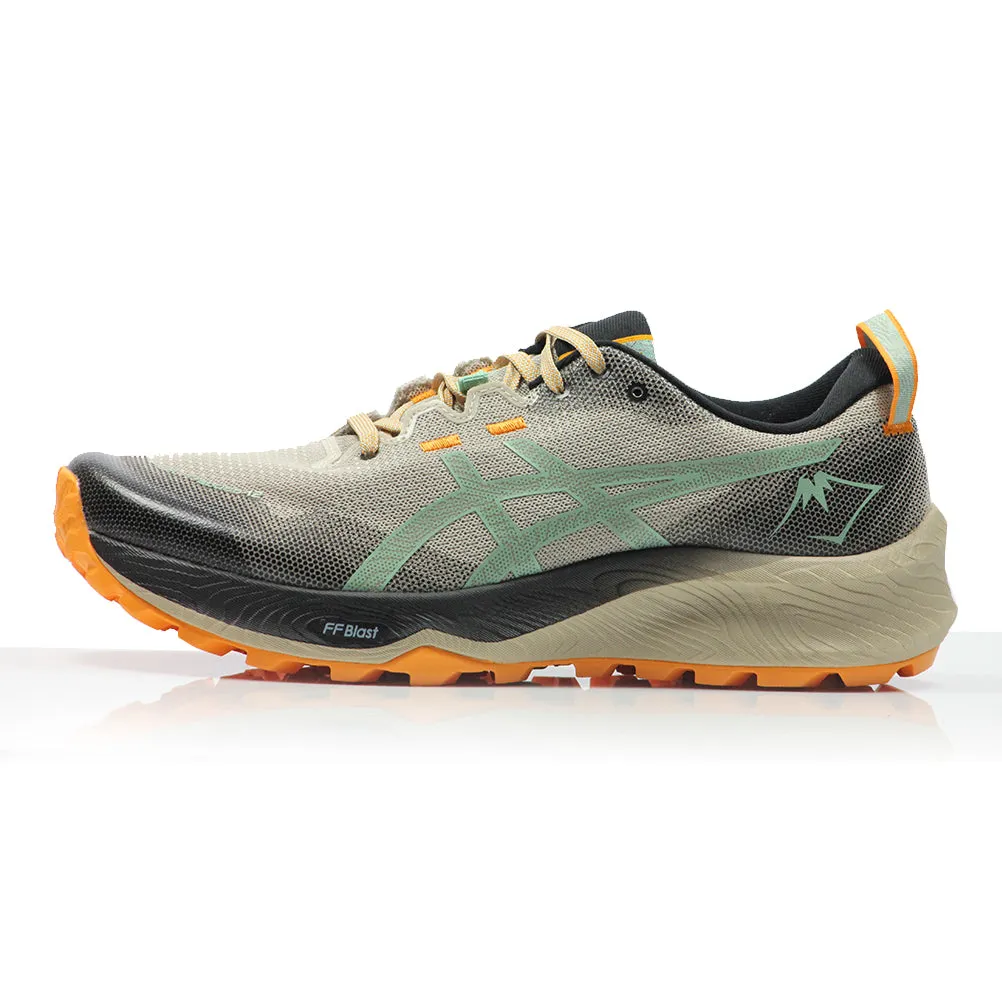 Running Sprint Shoes Asics Men's Gel-Trabuco 12 Trail Shoe - Feather Grey/Dark Mint