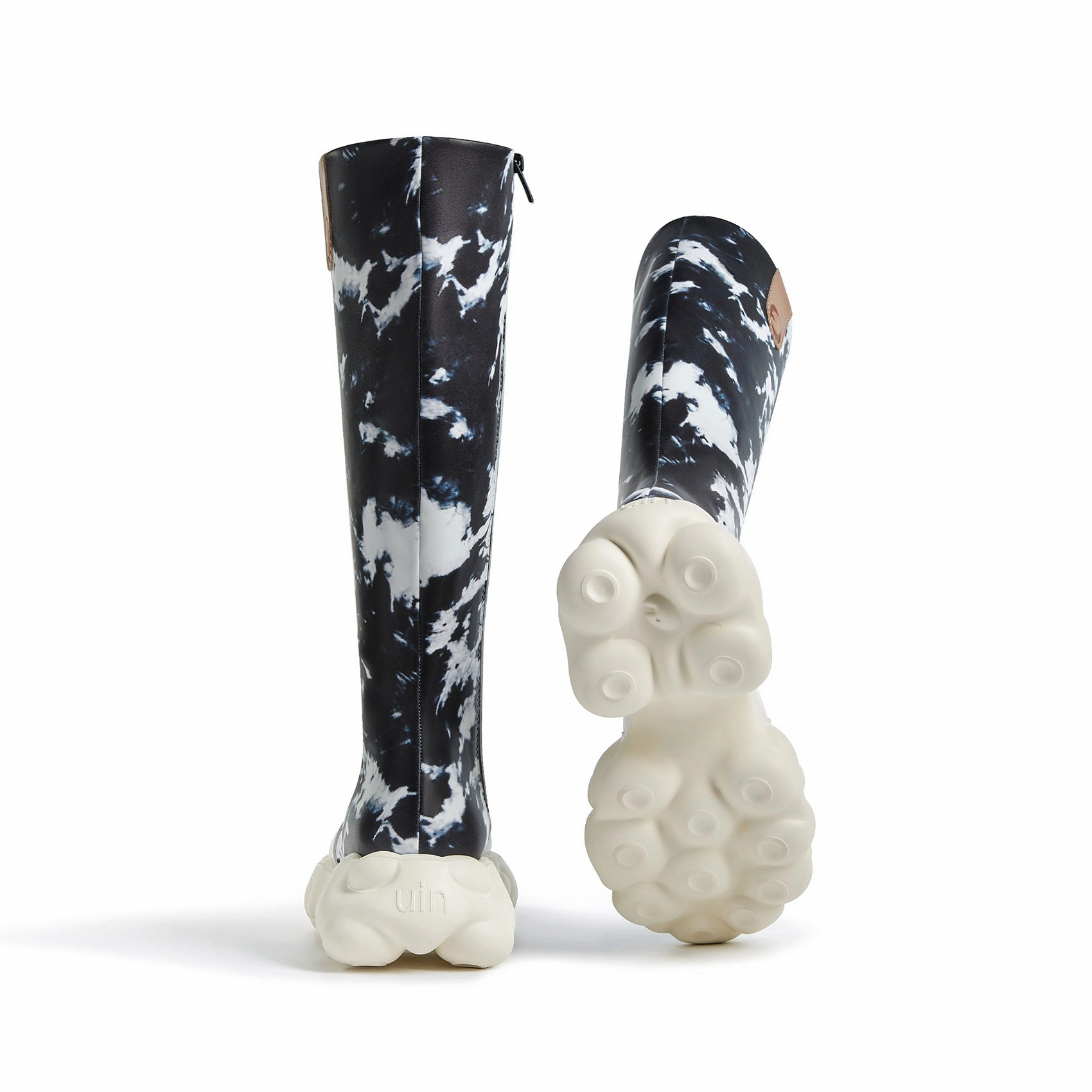 Yellow Boots Ink Nebula Cloud V Women