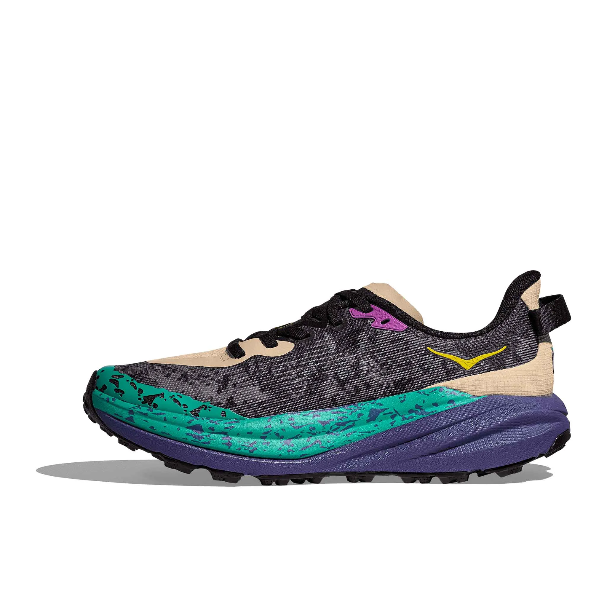 Stores That Sell Shoes HOKA | Women's Speedgoat 6 Running Shoes - Oatmeal/Mountain Iris