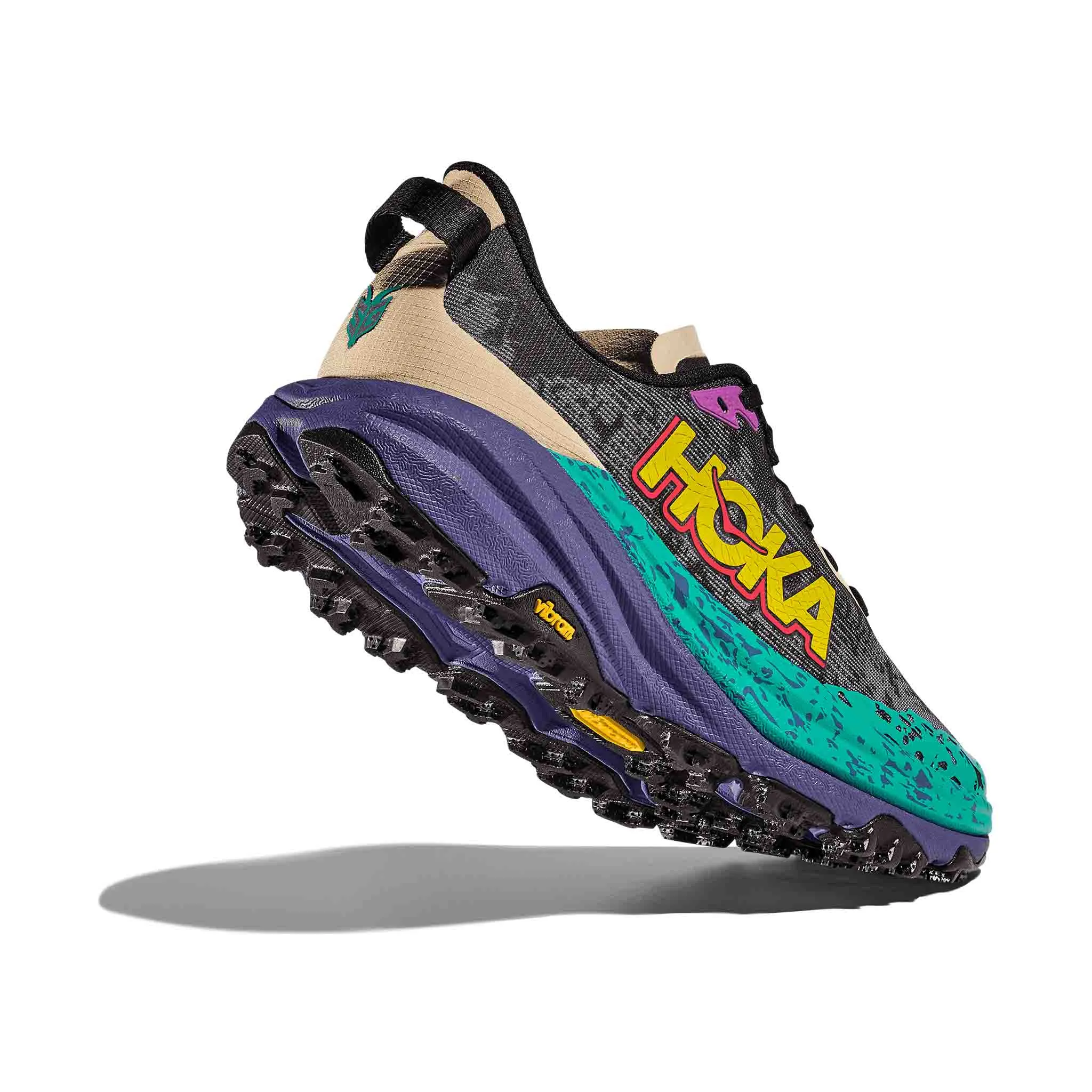 HOKA | Women's Speedgoat 6 Running Shoes - Oatmeal/Mountain Iris Best Shoes For