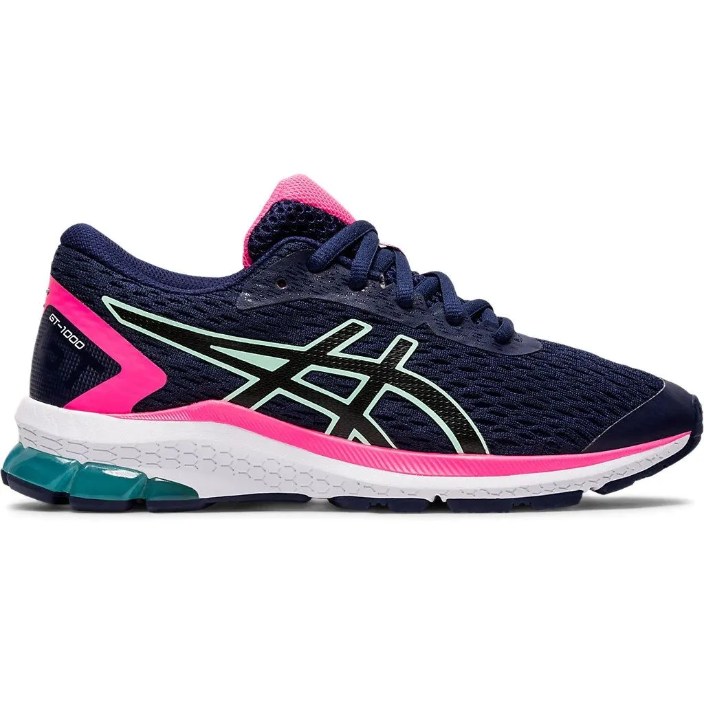 Asics GT-1000 9 GS Junior Running Shoes Asics Gel-venture 8 Mid Top Running Shoes