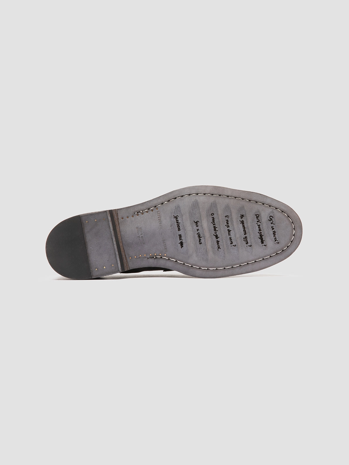 SOUND 001 - Grey Suede Penny Loafers Gravis Loafers