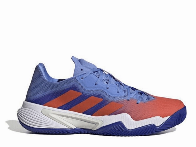Adidas Barricade Clay Mens Tennis Shoe (Blue/Red) Goat Tennis Shoes