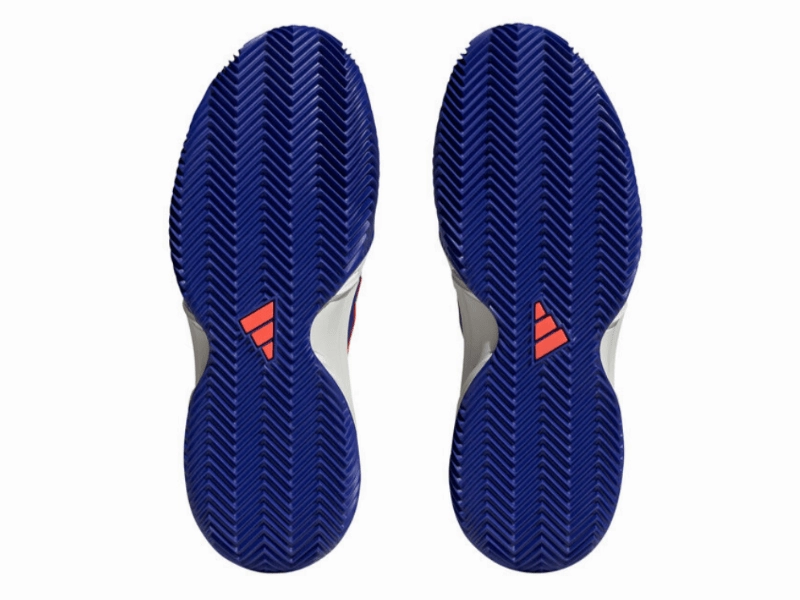 Best Shoes For Platform Tennis Adidas Barricade Clay Mens Tennis Shoe (Blue/Red)