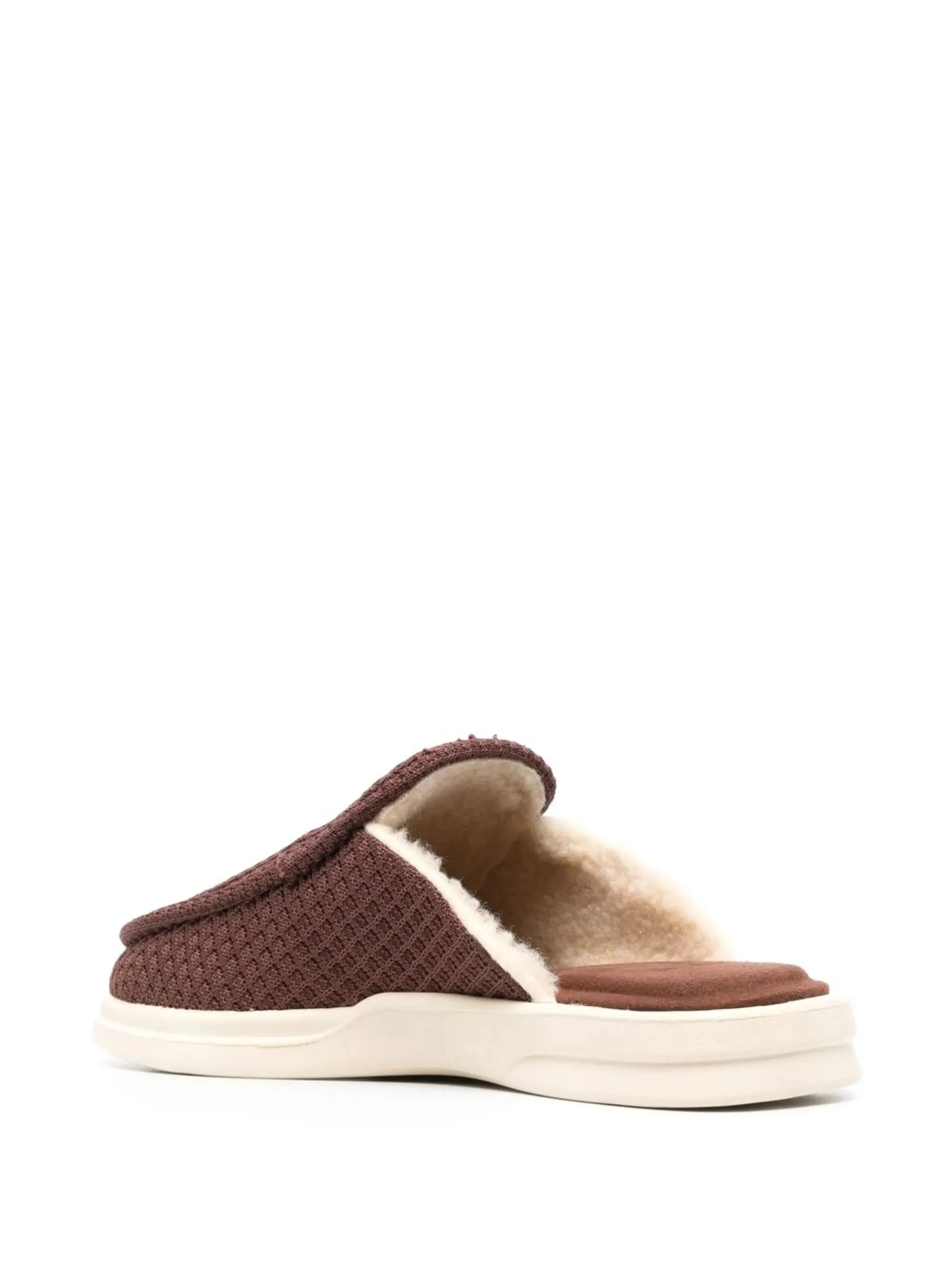 Chopos Slippers Esto waffle-knit sherpa slippers