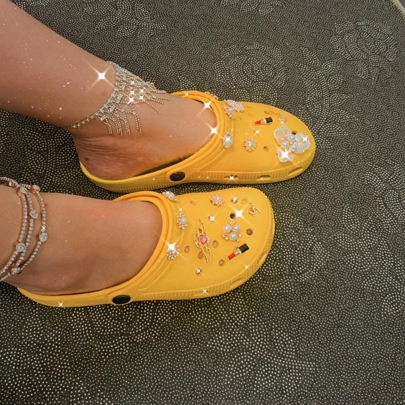 Crocodile Slippers Women Slippers Shoes Clogs